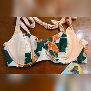 Fe Noel plus size bikini top